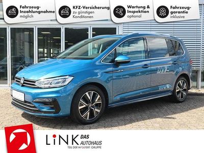 Blau Gebraucht 2020 VW Touran R-line Van / Kleinbus | 25.850 € (Fairer Preis)