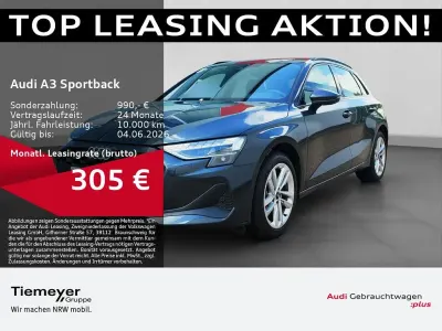 Używany Audi A3 150 KM (110 kW) 2024 Szary Sedan/Limuzyna