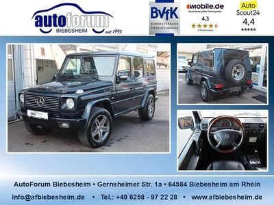 Gebraucht Mercedes G400 250 PS (183 kW) 2003 Smaragdschwarz (metallic) SUV