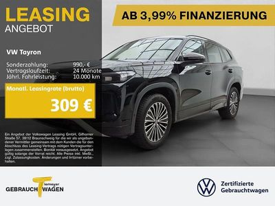 Gebraucht VW Tayron Life 150 PS (110 kW) 2025 Schwarz SUV
