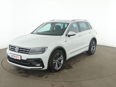 Weiß Gebraucht 2018 VW Tiguan Highline SUV | 25.490 € (Etwas zu teuer)