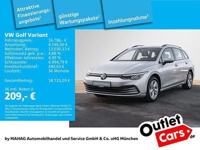 Usata VW Golf VIII Life 116 CV (85 kW) 2023 Argento Station wagon