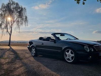 Usata Mercedes CLK320 Avantgarde 218 CV (160 kW) 2000 Nero Cabrio