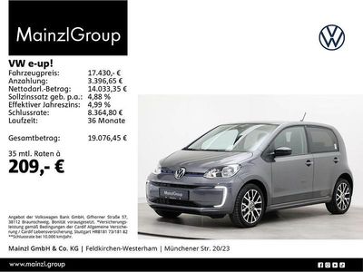 Siliziumgrau metallic/deep black perleff (metallic) Gebraucht 2022 VW e-up! Move Kleinwagen | 17.430 € (Fairer Preis)