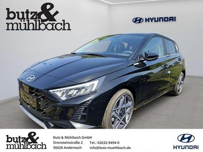 Neu Hyundai i20 Prime 101 PS (74 kW) 2025 Phantom black / met Limousine