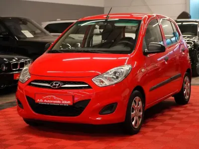 Gebraucht Hyundai i10 69 PS (50 kW) 2011 Rot Kleinwagen