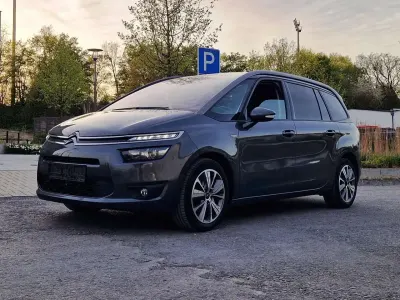 Gebraucht Citroën C4 SpaceTourer Exclusive 150 PS (110 kW) 2014 Lack grau shark metallic Van / Kleinbus