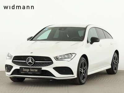 Gebraucht Mercedes CLA250e Shooting Brake AMG 218 PS (160 kW) 2021 Unilack polarweiss Kombi