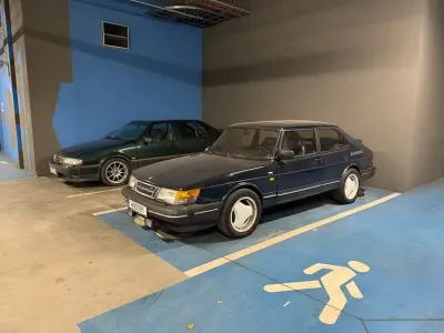 Gebraucht Saab 900 160 PS (117 kW) 1991 Blau Coupé