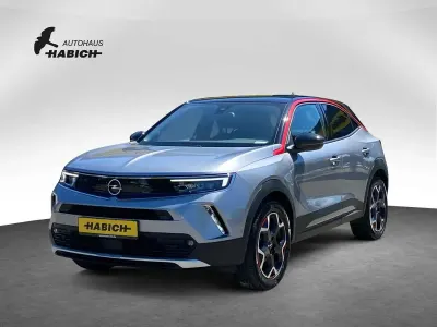 Gebraucht Opel Mokka GS Line 131 PS (96 kW) 2021 Kontrast grau/quarz silber SUV