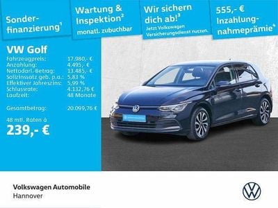 Second-hand VW Golf VII Active 150 CP (110 kW) 2021 Negru Hatchback