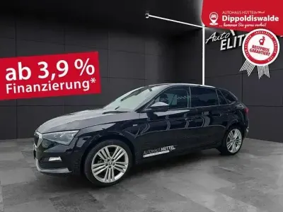 Gebraucht Skoda Scala Tour 110 PS (80 kW) 2023 Schwarzmagic perleffekt met. Kleinwagen