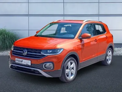Gebraucht VW T-Cross Style 110 PS (80 kW) 2022 Orange SUV