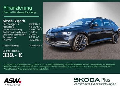 Schwarzmagic perleffekt Gebraucht 2022 Skoda Superb SportLine Kombi | 23.930 € (Fairer Preis)