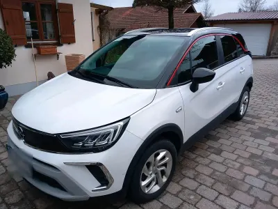 Gebraucht Opel Crossland GS Line 110 PS (80 kW) 2021 Weiß SUV