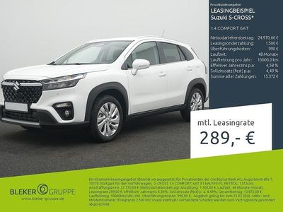 Nouă Suzuki SX4 Comfort 110 CP (80 kW) 2025 Alb SUV