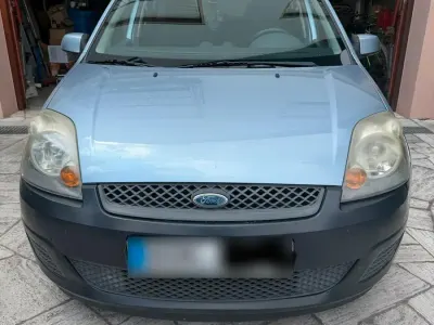 Gebraucht Ford Fiesta 69 PS (50 kW) 2007 Blau Kleinwagen