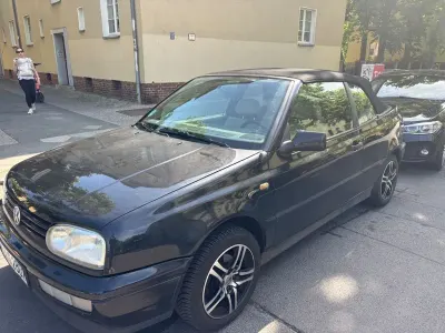 Gebraucht VW Golf Cabriolet Classicline 75 PS (55 kW) 1997 Schwarz Cabrio