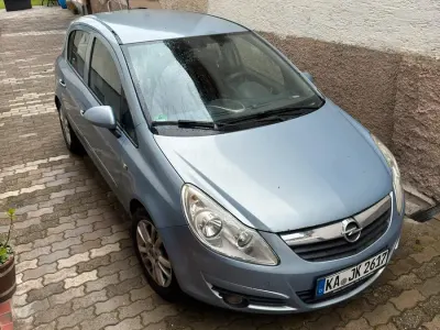 Gebraucht Opel Corsa 80 PS (58 kW) 2007 Blau Kleinwagen