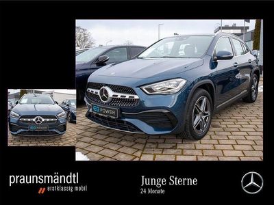 Blau Gebraucht 2022 Mercedes GLA250 AMG line SUV | 37.490 € (Fairer Preis)