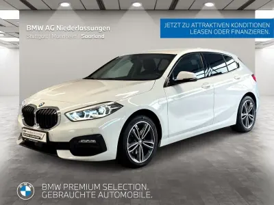 Gebraucht BMW 118 Sport Line 150 PS (110 kW) 2020 Weiß Kleinwagen