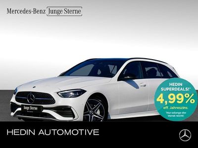 Gebraucht Mercedes C220 AMG 200 PS (147 kW) 2023 Weiß Limousine