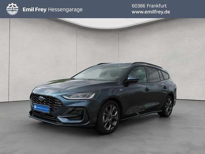 Gebraucht Ford Focus ST-Line X 125 PS (91 kW) 2023 Chrome blue metallic Kombi