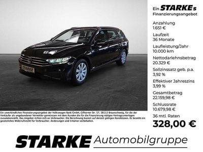 Gebraucht VW Passat Basis 150 PS (110 kW) 2021 Schwarz Kombi