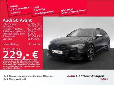 Brugt Audi S6 Ambiente 344 HK (253 kW) 2023 Sort Stationcar