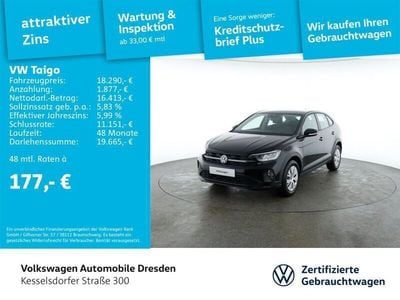 Gebraucht VW Taigo 95 PS (69 kW) 2024 Deep black perleffekt SUV