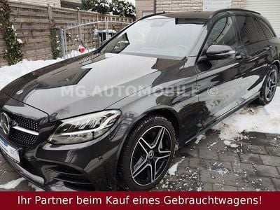 Grau Gebraucht 2020 Mercedes C300e AMG line Kombi | 21.999 € (Fairer Preis)