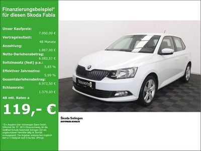Gebraucht Skoda Fabia Cool Plus 60 PS (44 kW) 2018 Laserweiß (white), solid Kleinwagen