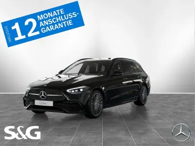 Gebraucht Mercedes C200 AMG 204 PS (150 kW) 2025 Metalliclack obsidianschwarz Kombi