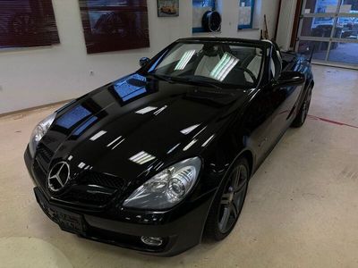 Gebraucht Mercedes SLK200 2LOOK Edition 184 PS (135 kW) 2009 Obsidianschwarz  metalliclack Cabrio