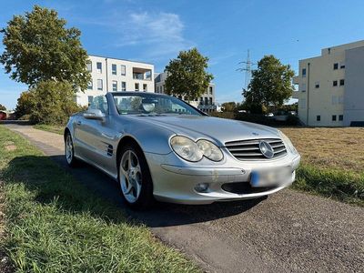 Second-hand Mercedes SL500 306 CP (225 kW) 2003 Argintiu Cabrio