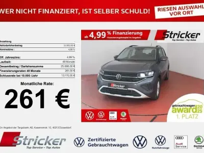 Gebraucht VW T-Cross 116 PS (85 kW) 2024 Silber SUV