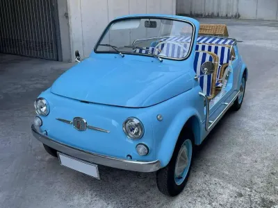 Gebraucht Fiat 500 30 PS (22 kW) 1967 Blau Kleinwagen