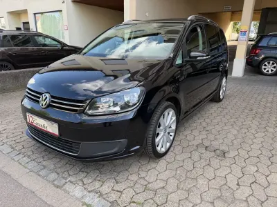 Gebraucht VW Touran Comfortline 140 PS (102 kW) 2012 Schwarz Van / Kleinbus