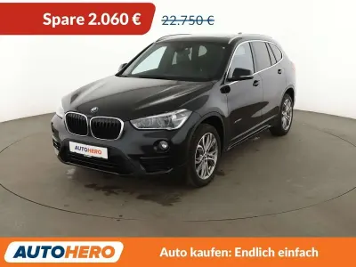 Używany BMW X1 Sport Line 190 KM (139 kW) 2017 Czarny SUV