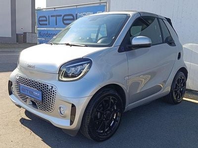 Gebraucht Smart ForTwo Electric Drive Exclusive 60 kW (82 PS) 2022 Silber (cool silver) Cabrio