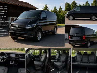 Gebraucht VW Multivan 204 PS (150 kW) 2021 Schwarz Van / Kleinbus