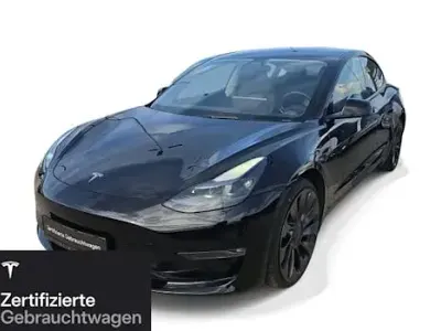 Occasion Tesla Model 3 Performance 377 kW (513 PK) 2023 Zwart Sedan