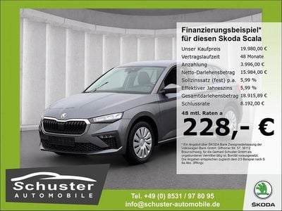 Gebraucht Skoda Scala Essence 116 PS (85 kW) 2025 Graphitegrau metallic (metallic) Kleinwagen