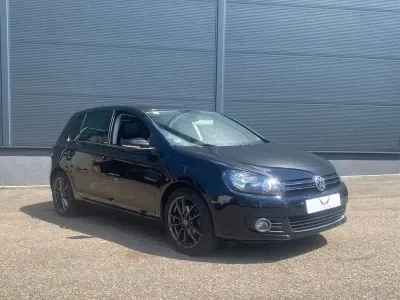 Gebraucht VW Golf VI Style 122 PS (89 kW) 2011 Schwarz Kleinwagen