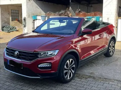 Gebraucht VW T-Roc Cabriolet Style 116 PS (85 kW) 2021 Rot Cabrio