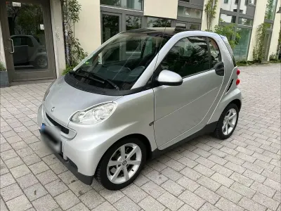 Używany Smart ForTwo Coupé Passion 71 KM (52 kW) 2009 Srebrny Coupe