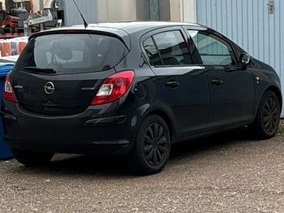 Gebraucht Opel Corsa 70 PS (51 kW) 2011 Schwarz Kleinwagen