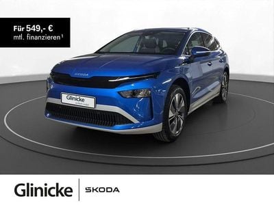 Blau Neu 2025 Skoda Enyaq iV Loft SUV | 41.626 € (Guter Preis)