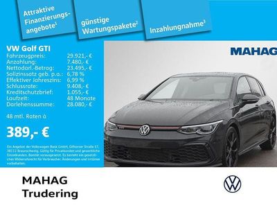 Grau Gebraucht 2023 VW Golf VIII GTI Limousine | 35.410 € (Etwas zu teuer)