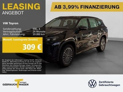 Gebraucht VW Tayron Life 193 PS (141 kW) 2025 Schwarz SUV